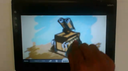[Video] La tablette tactile Notion Ink Adam destinée aux artistes
