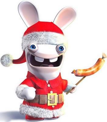 Les lapins crétins vous souhaitent un joyeux noël