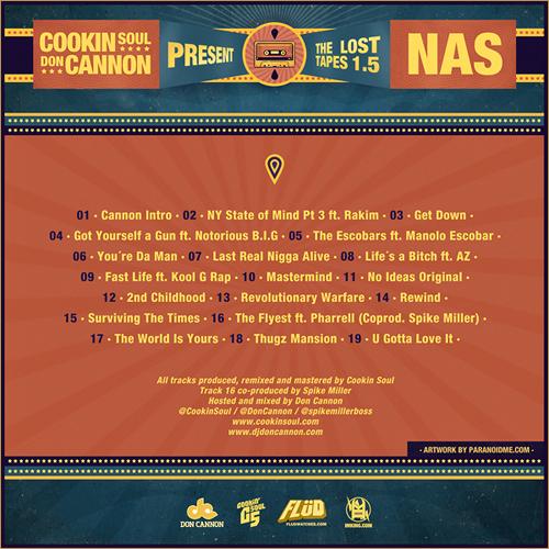 Mixtape: Nas, Don Cannon & Cookin’ Soul – Lost Tapes 1.5