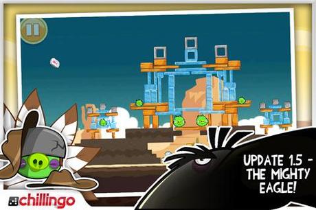 angry birds mighty eagle Angry Birds passe aussi au 1.5.0 sur iPhone