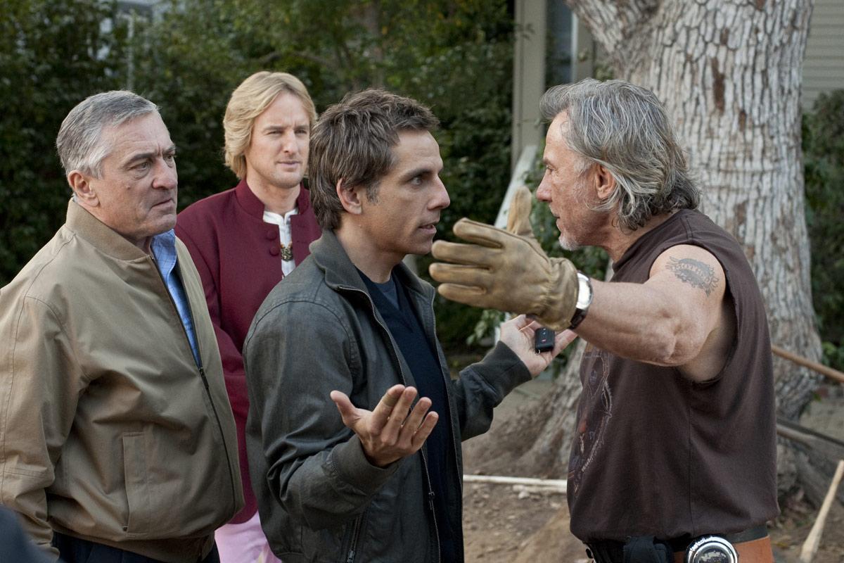 Ben Stiller, Harvey Keitel, Owen Wilson et Robert De Niro. Paramount Pictures France