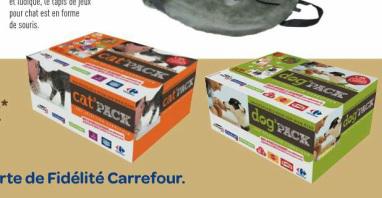 Carrefour offre un cadeau à votre chien/chat – gratuit