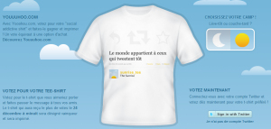 [CONCOURS] Les gagnants du T-Shirt Youuuhooo.com sont…