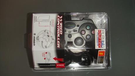 wired ps3 controller oosgame weebeetroc02 [arrivage] Wired PS3 Controller de Snakebyte