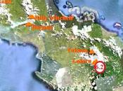 Séisme magnitude l'île Bougainville pied volcan bouclier pyroclastique Loloru...