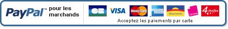 Ouvrez un compte PayPal et acceptez dès aujourd'hui les paiements approvisionnés par carte.
