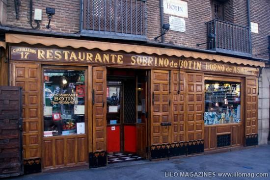 Le plus ancien restaurant du monde.
