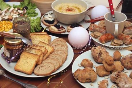 RepasNoel2010_2PIGUT Repas de Noël végétalien