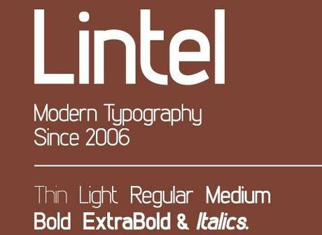 lintel_1 Les meilleures fonts de 2010
