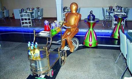 Les robots serveur de Jinan