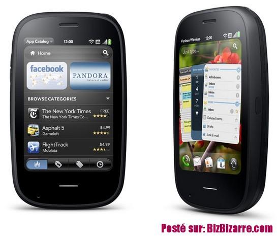 telephones Palm Pre 2 1 HP A DEVOILE OFFICIELLEMENT SON SMARTPHONE POUR 2011: LE PALM PRE 2 AVEC LA SORTIE DE WEBOS 2.0