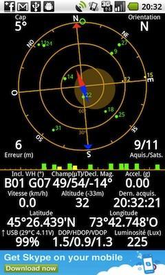 gps status Android: 10 applications gratuites 