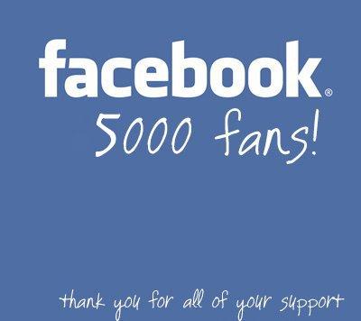 # Facebook : déjà 5 000 fans !