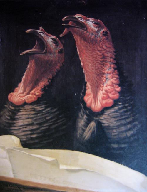 Chant de noël Une dinde est toujours fascinée par lidée quelle se fait de son chant