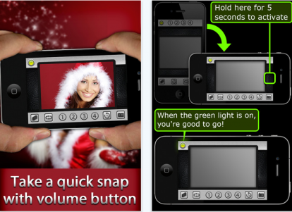 Quick Snap – Camera plus : Prenez des photos avec les boutons volumes