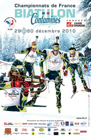 Programme championnats de France de biathlon, Les Contamines