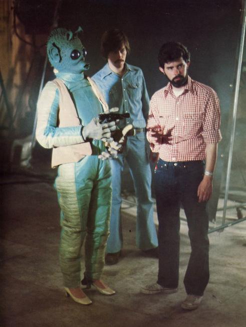 Han Solo shoot on Greedo woman