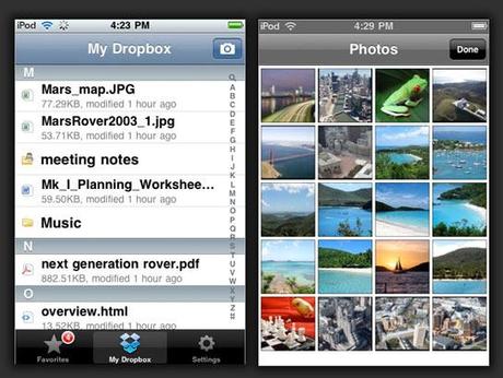 dropbox iphone review Le top 10 des applications iPhone de 2010