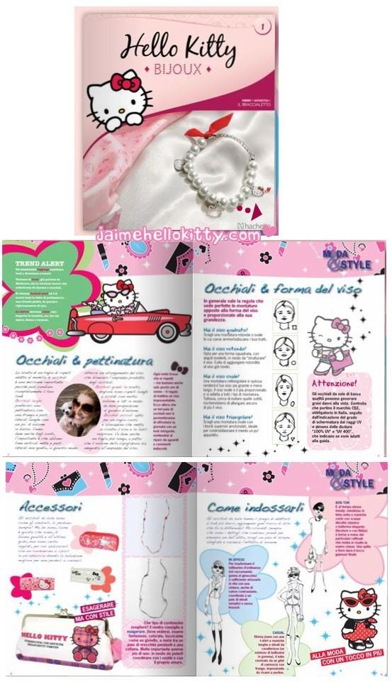 collection Hachette Hello Kitty bijoux