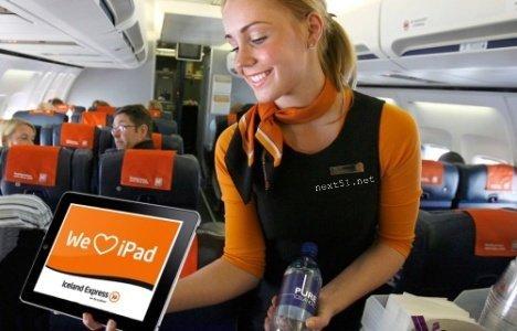 L'iPad en avion...
