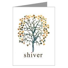 Shiver Tree Art Greeting Cards (Pk of 20)