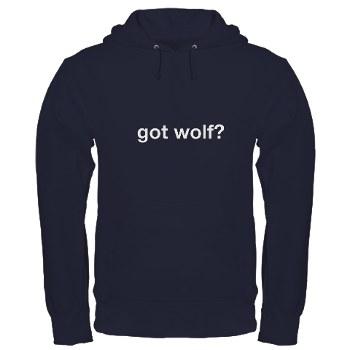 Got Wolf? Hoodie (dark)