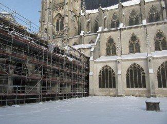 Travaux aile ouest de la Cathédrale de Toul