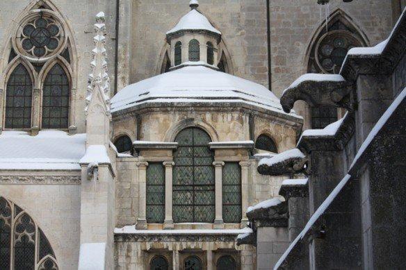 Aile est et face sud de la Cathédrale de Toul