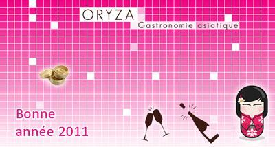Oryza vous présente son Best of 2010