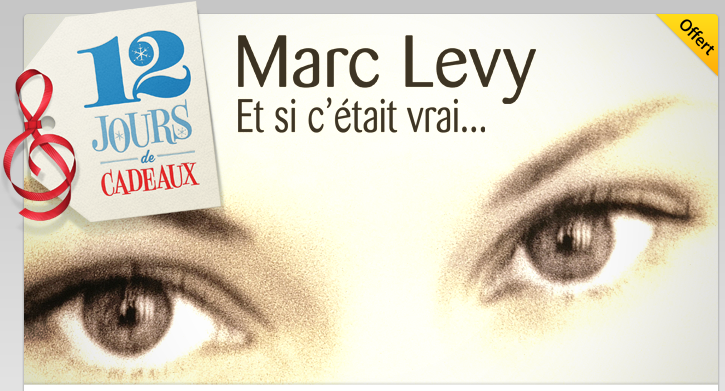 12 jours iTunes : un livre de Marc Levy offert