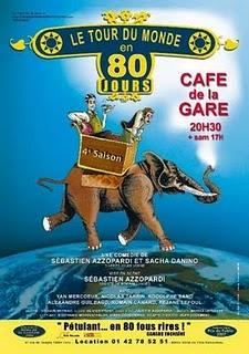 Le tour du monde en 80 jours au Café de la Gare