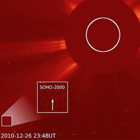 2 000 comètes découvertes avec SOHO