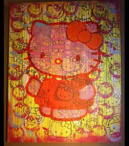 Un tableau Hello Kitty vendu pour 1,25 million de dollars