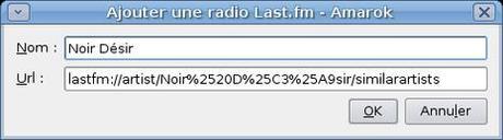 Exploiter les possibilités de last.fm dans amarok