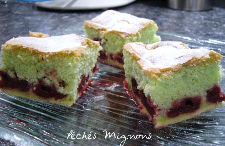 Gateau Moelleux A La Pistache Et Aux Griottes A Decouvrir Gateau Moelleux A La Pistache Et Aux Griottes A Decouvrir