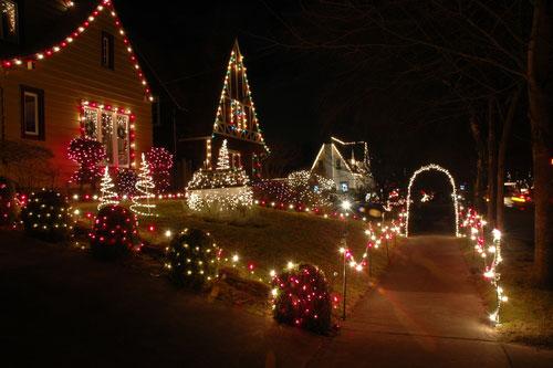 21 maisons illuminées pour Noël