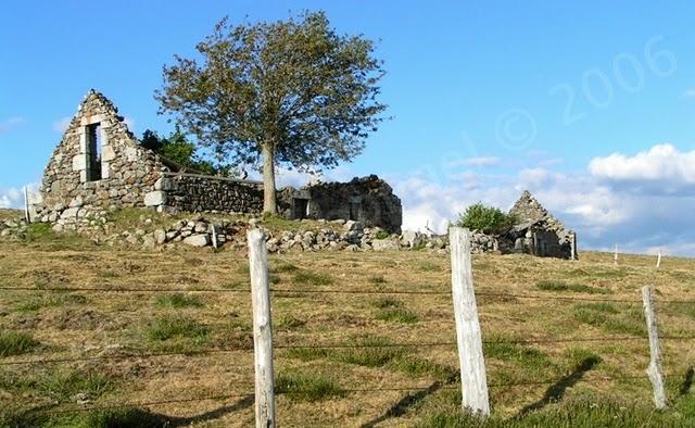 Buron abandonné sur l'Aubrac - Aveyron