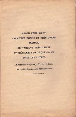 Fernand Divoire : La Malédiction des enfants. 1910.