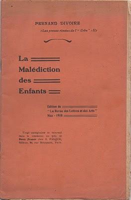 Fernand Divoire : La Malédiction des enfants. 1910.