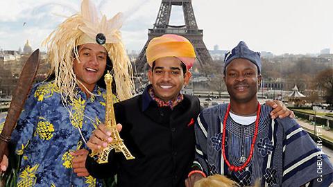 Trois Princes à Paris ... quelques images avant le début de l'aventure