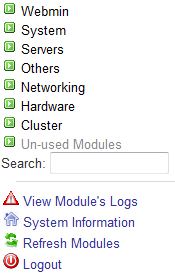 Webmin : GNU/Linux pour serveur à la portée de tous