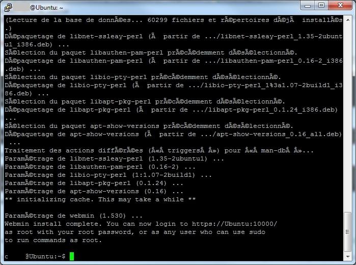Webmin : GNU/Linux pour serveur à la portée de tous