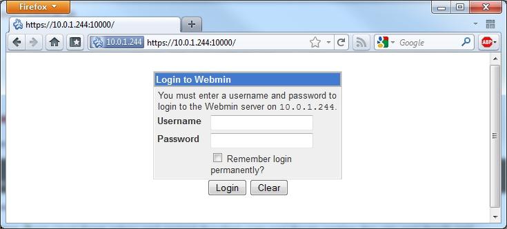 Webmin : GNU/Linux pour serveur à la portée de tous