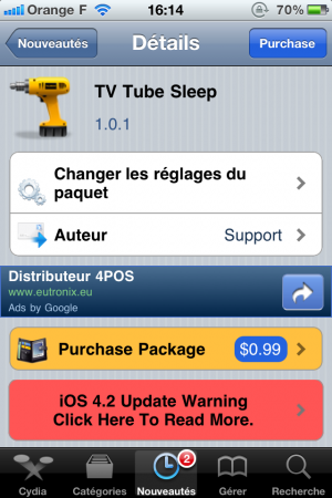 TV Tube Sleep 1.0.1 : Mettre en veille façon vielle télévision !