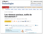 reseaux sociaux recrutement
