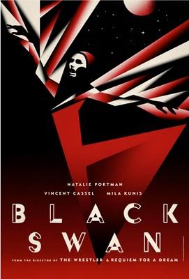 BLACK SWAN POSTER INSPIRED BY CONSTRUCTIVISM