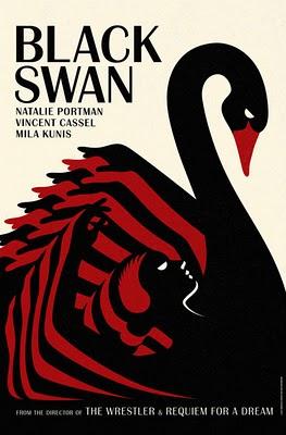 BLACK SWAN POSTER INSPIRED BY CONSTRUCTIVISM
