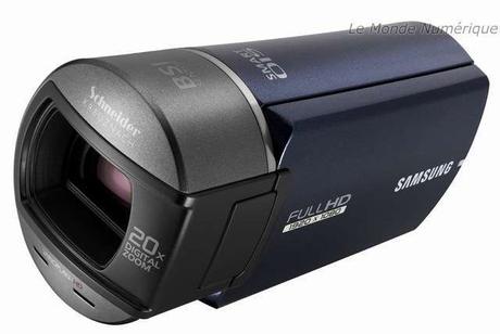 CES 2011 : Samsung annonce un nouveau caméscope Full HD pour gaucher et droitier HMX-Q10