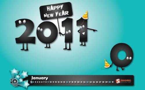 new decade  62 Démarrez l’année 2011 avec un beau calendrier !