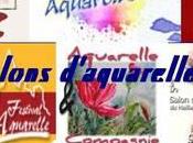 Aquarelle l’agenda 2011, salons, festivals autres manifestations Belgique France